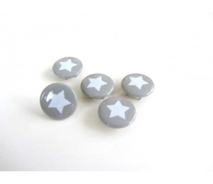 Jersey Druckknöpfe 11mm Snaps - Stern